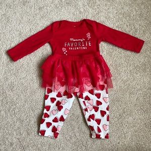 Baby Girl Valentine’s Day Outfit